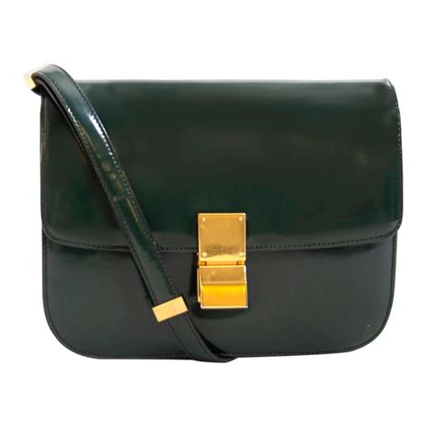 celine patent green bag|CELINE Patent Bags & Handbags for Women for sale .